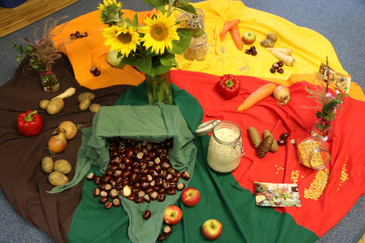 Wir feiern Erntedank! - Kita St. Elisabeth